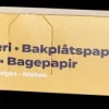 Bakplåtspapper