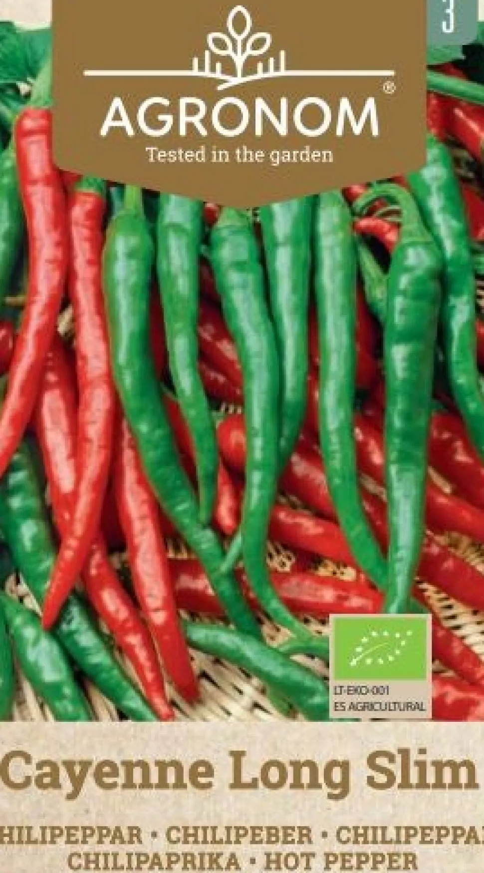 Frö Chilipaprika Cayenne