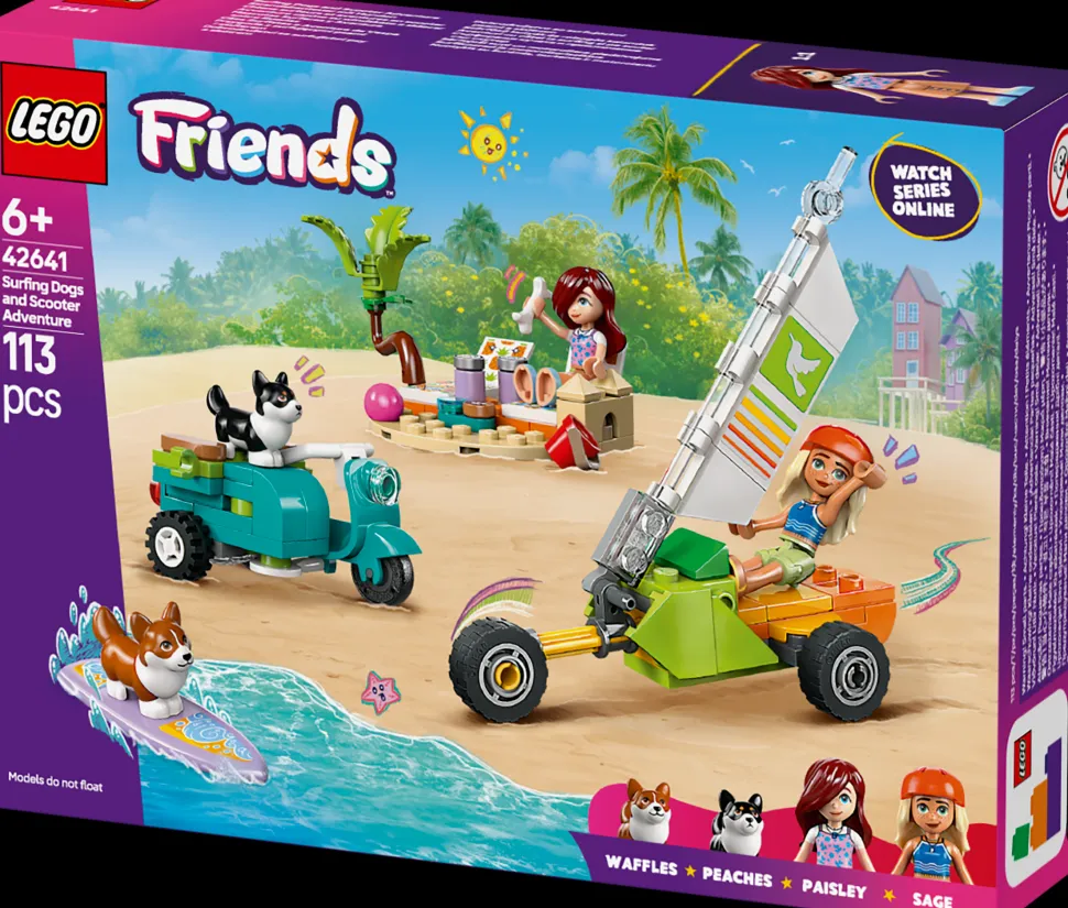 LEGO® Friends - Äventyr med surfhundar och vespa