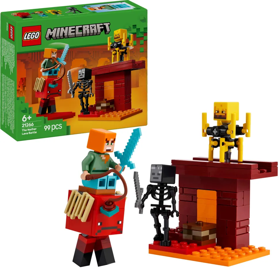LEGO® Minecraft® - Lavastriden i Nether