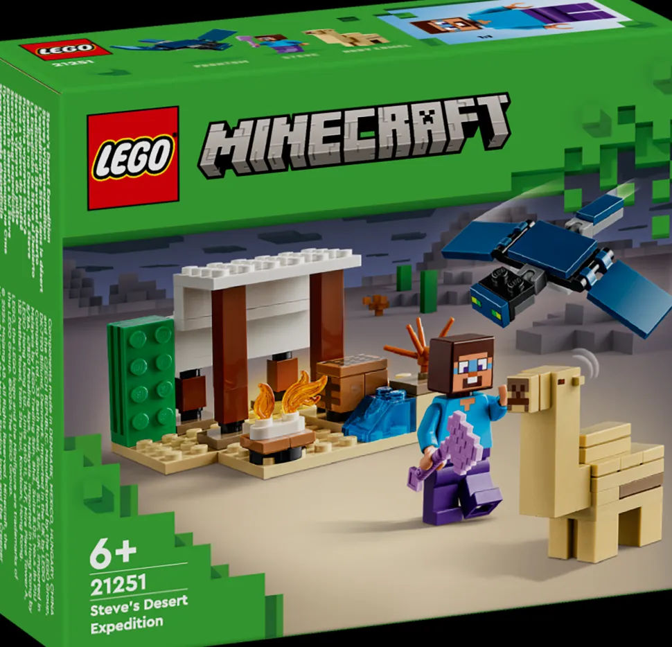 LEGO® Minecraft® - Steves ökenexpedition