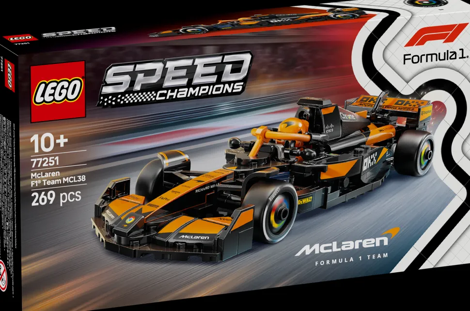 LEGO® Speed Champions - McLaren F1® Team MCL38 racerbil