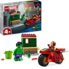 LEGO® Super Heroes Marvel - Iron Man med motorcykel och Hulk