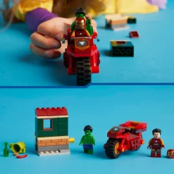 LEGO® Super Heroes Marvel - Iron Man med motorcykel och Hulk