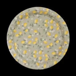 Papperstallrik Citroner