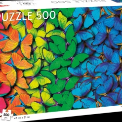 Pussel Rainbow Butterflies