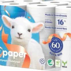 Toalettpapper 16-pack